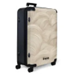 Bogen - Patroon - Beige NBS - Large koffer - Volwassenen Unisex groot -product1