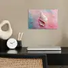 Schelp - Pastel - Pink poster papier klein -sfeer1