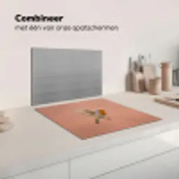 Roodborst - Natuur - Roze Inductie beschermer vinyl 3mm middel -wsfeer7_website