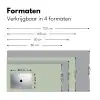 Mintgroen - Effen kleur Muismat XXL klein -sfeer5