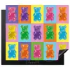 Art- Snoep - Kleurrijk Inductie beschermer vinyl 3mm middel -3d