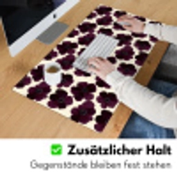 Bloemen - Aquarel - Paars Muismat XXL klein 681 -ysfeer3_duits
