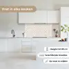 Sierlijk - Bloemen - Beige keuken achterwand 2 middel 871 -sfeer4_NL