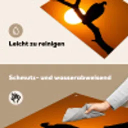 Gier - Tak - Zon - Oranje Inductie beschemer met haakjes klein -ky-schoon-de