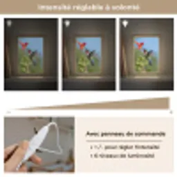 Kolibrie - Bloem - Natuur - Groen Light Box met kabel (Kinderlampje) klein -USP_dimbaarFR