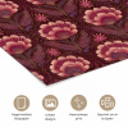 Bloemen - Waaier - Paars poster papier klein 62 -closeup_NL