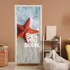 Sea you soon - Zeester - Zee deurposter klein -sfeer1