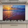 Zee - Strand - Zonsondergang - Wolken - Horizon keuken achterwand spatscherm klein -3d_website