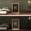 Sierlijk - Boeket - Bladeren Light Box met kabel (Tafellamp) klein -sfeer3