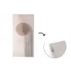 Minimalistisch - Cirkel - Lichtgrijs fotobehang vinyl groot -3d