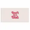 Tekst - Boodschap - Roze Muismat XXL klein -3d_leeg
