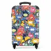 Beestjes met Grote Oogjes NBS - Handbagage koffer - Unisex middel -productfoto_recht