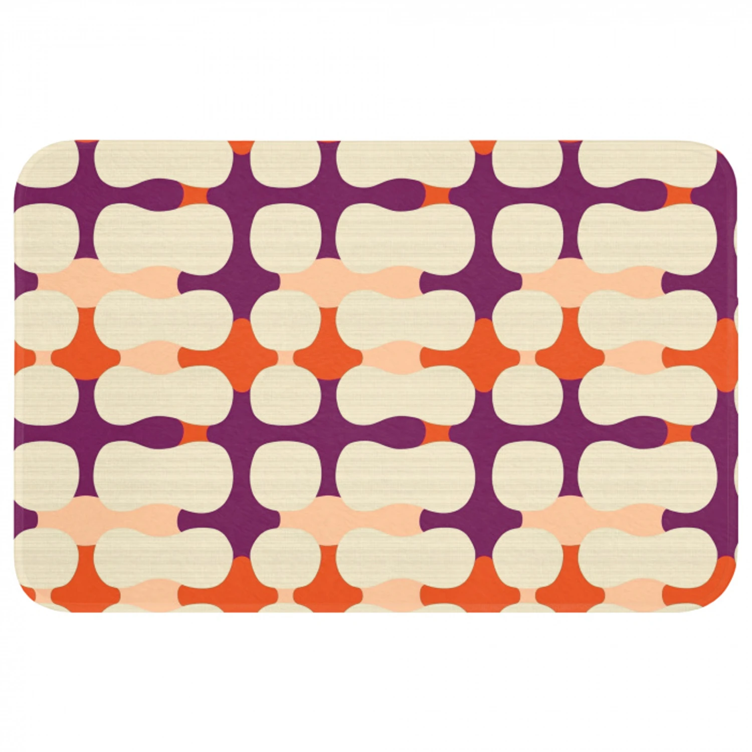 Modern - Patroon - Kleurrijk Badmat klein 997 -3d