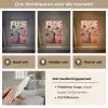 Boom - Paars - Abstract - Kunst Light Box met kabel (Tafellamp) klein -USP_lichtkleurNL