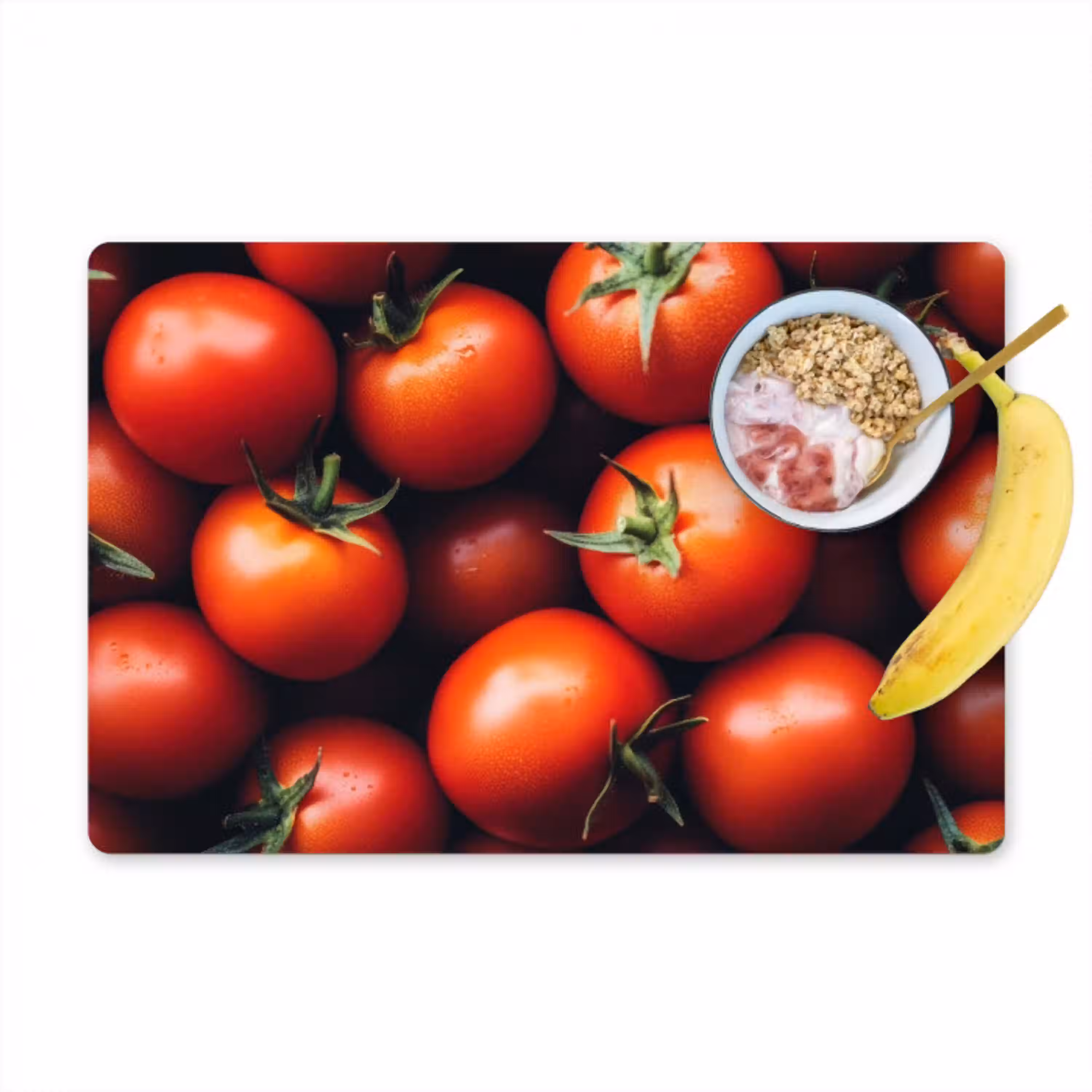 Groente - Rood - Tomaten Placemat vinyl groot -zzzproduct_Kitchenyeah-website