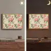 Klassiek - Botanisch - Veelkleurig Light Box met batterij (Wandlamp) middel 907 -sfeer3