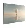 Luchtballon - Wolken - Water - Blauw canvas 2cm klein -z3d