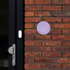 Effen - Lila - Sierlijk Naambord Rond klein -sfeer1-rond-XS