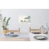 Terras - Illustratie - Groen Muursticker klein -eettafel