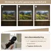 Veld - Hek - Bergen - Bloemen Light Box met batterij (Wandlamp) middel -USP_dimbaarNL