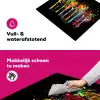 Lepels - Kruiden - Modern - Graffiti - Verf - Kleurrijk Inductie beschermer vinyl 3mm middel -wsfeer6_website