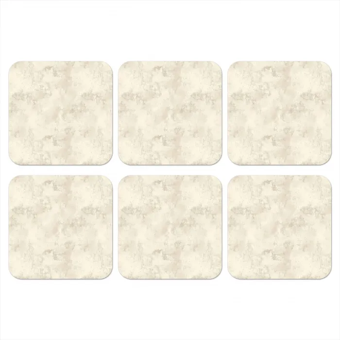 Patroon - Organisch - Beige onderzetter kurk middel 366 -3d