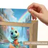 Dino - Natuur - Waterval Light Box met kabel (Kinderlampje) klein -USP_websiteprintNL