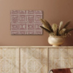 Geometrisch - Patroon - Rood PET vilt klein 837 -sfeer4