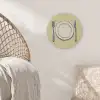 Illustratie - Bord - Bestek - Beige Akoestische PET Vilt - Rond klein -sfeer4