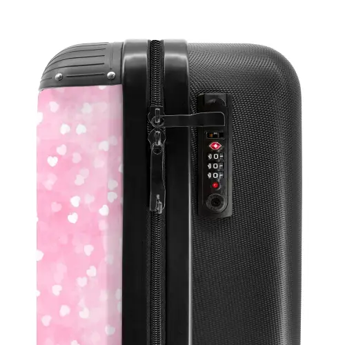 Hartenregen NBS - Handbagage koffer - Kinderen Unisex middel -slot