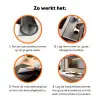 Paard - Modern - Balans Inductie beschermer vinyl 3mm klein -zzzzzzz-td-werking