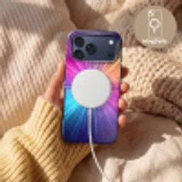 Abstract - Light - Burst - Modern - Colorful Toughcase MagSafe Apple iPhone 17 Pro Max klein -USP_MagsafeV