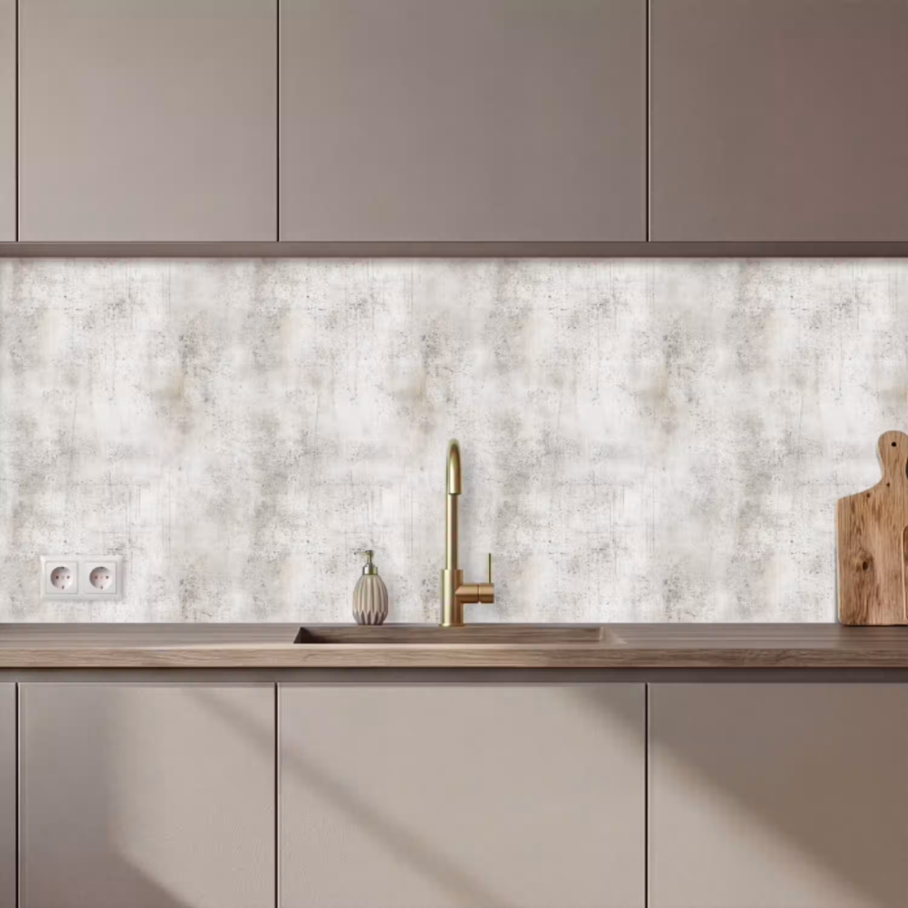 Grijs - Beton - Verweerd keuken achterwand 2 middel 871 zz_3dshopping