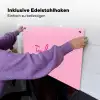 Toedeloe - Roze - Minimalistisch Inductie beschemer met haakjes klein -ky-ophangen-de