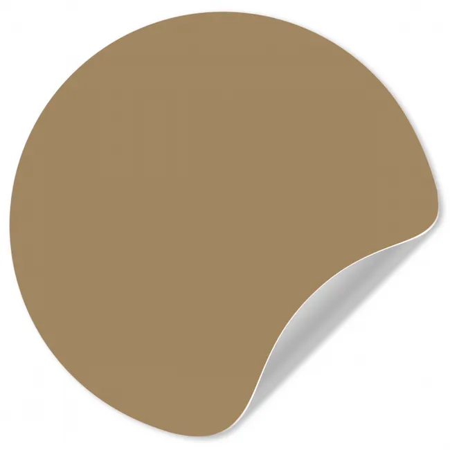 Palet - Beige - Interieur Wandcirkel behangsticker klein 186 -3d