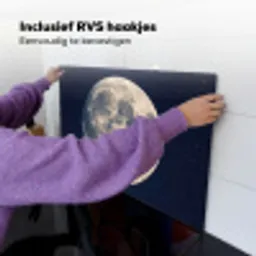 Ruimte - Maan - Kosmos Inductie beschemer met haakjes klein -ky-ophangen-nl