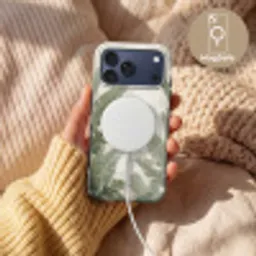 Bananenbladeren - Beton - Groen Toughcase MagSafe Apple iPhone 17 Pro Max klein -USP_MagsafeV