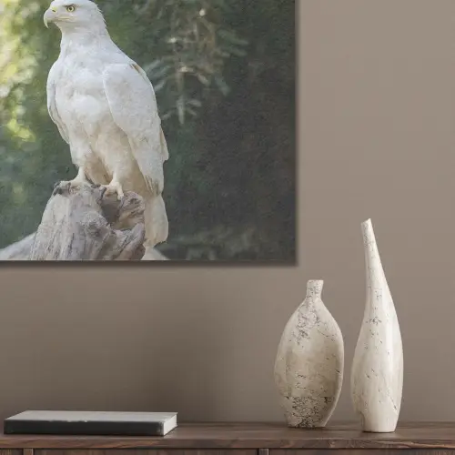 Arend - Hout - Wit - Planten PET vilt klein -sfeer6_closeup