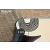 Geometrische bogen - Minimalistisch - Symmetrisch Placemat vinyl groot -closeup