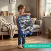 Camogrijs Kinderkoffer - Blauw klein -sfeer2_NL