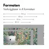 Patroon - Kleurrijk - Sierlijk - Groen Muismat XXL klein -sfeer5