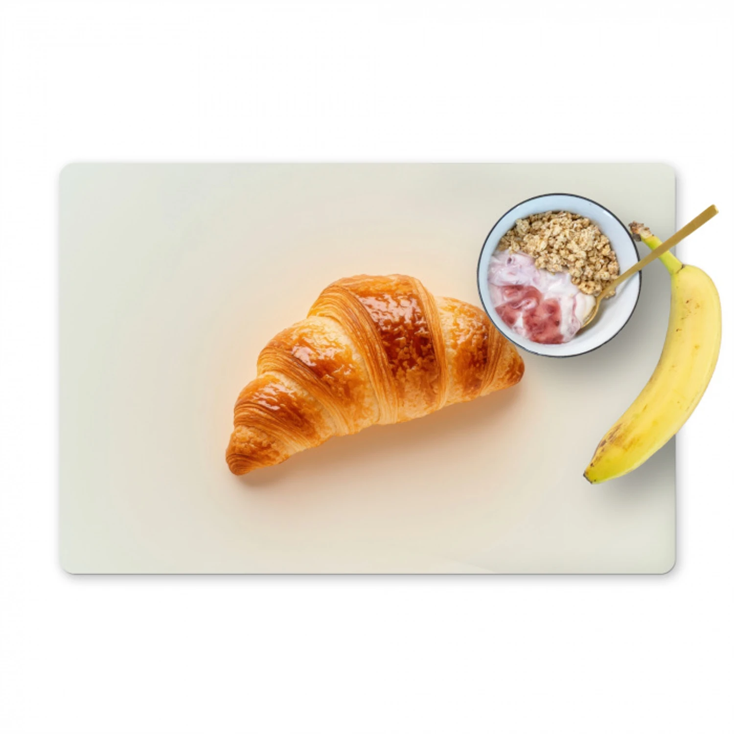 Croissant - Brood - Beige Placemat vinyl groot -zzzproduct_Kitchenyeah-website