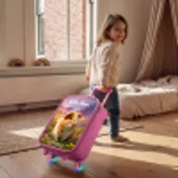 Cavia - Natuur - Dier Kinderkoffer - Roze klein -sfeer1