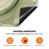 Abstract - Penseelstreken - Golven - Groen Inductie beschermer vinyl 3mm klein -zzzzzzz-td-onderkant
