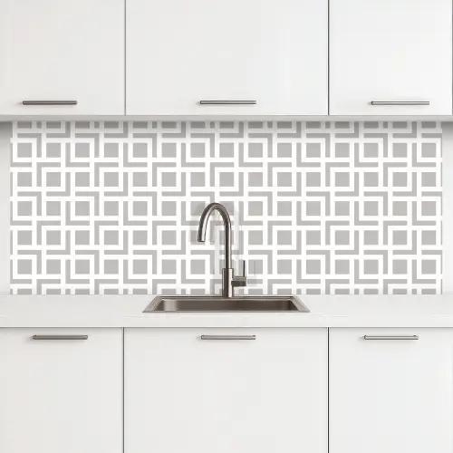 Design - Lijn - Patroon keuken achterwand 2 middel 871 -3d