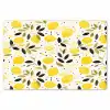 Citroenen - Geel - Wit - Stippen Placemat vinyl groot 368 -zzsfeer1_Kitchenyeah-website