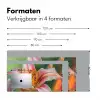 Lelie - Close up - Lichtroze Muismat XXL klein -sfeer5
