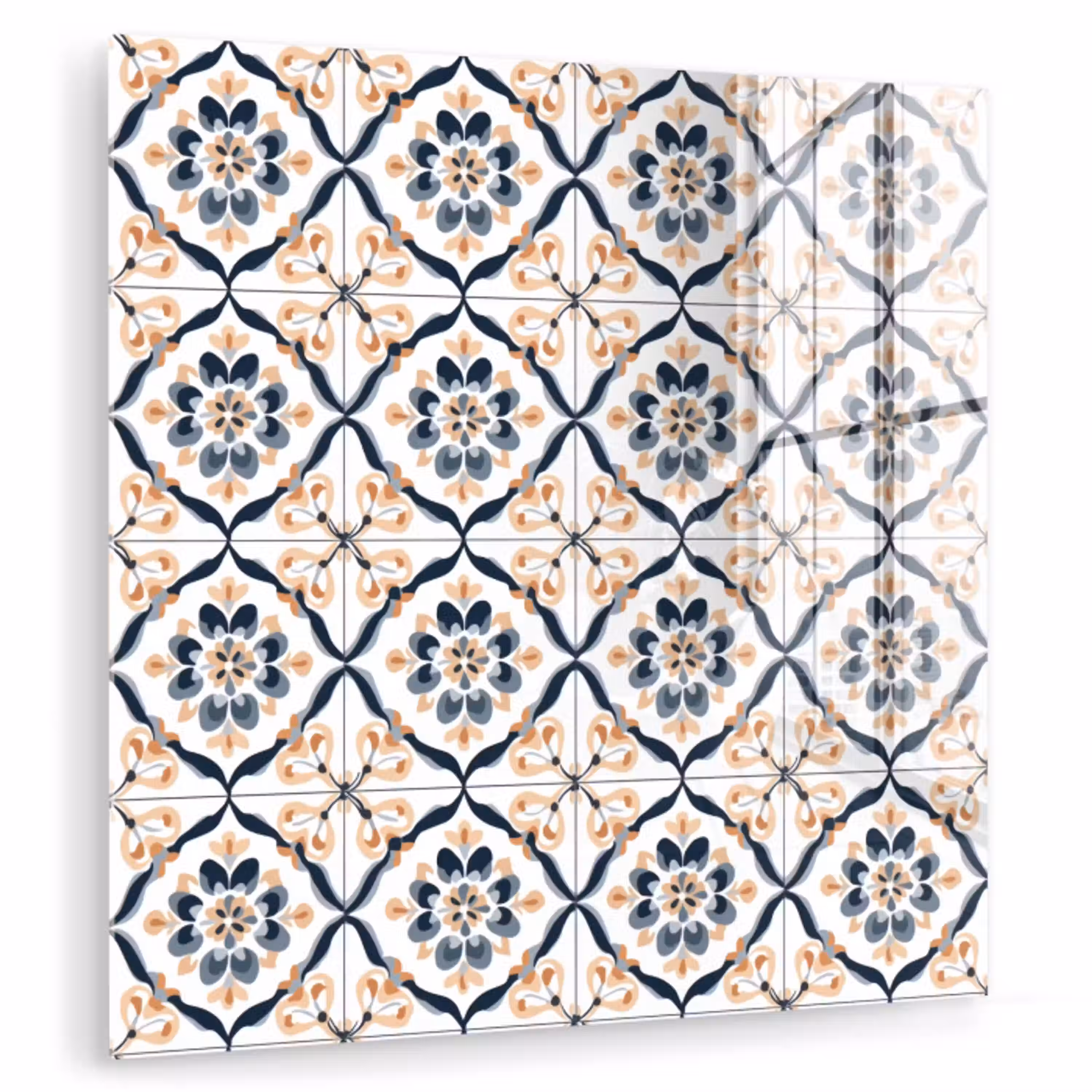 Bladvorm - Patroon - Kleurrijk plexiglas 5mm klein 11 -zzzproduct_nieuw