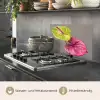 Planten - Anthurium - Groen - Roze keuken achterwand spatscherm klein -usp_DE