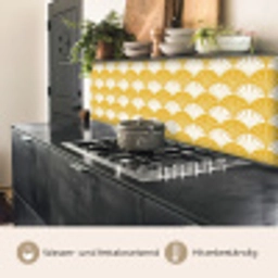 Waaier - Geel - Art keuken achterwand 2 middel 871 -usp_DE